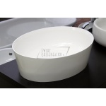 Agape 661 Umywalka Stawiana na blat 44,5x57,2 cm biała ACER0661ZA