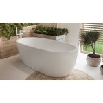 Alanad Otemma Wanna wolnostojąca 160x75 cm z przelewem szczelinowym biały AWW-006-160ZP WIETRZENIE MAGAZYNU 