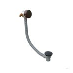 Alanad System napełniania wanny przez przelew z regulacją temperatury Czarny AWA-004CZ