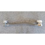 Alanad Upsala Wanna narożna lewa 150x75 cm z systemem napełniania przez przelew i regulacją temperatury wykończenie białym AWW-009-150NPP-L