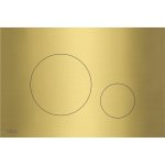 Alca Plast Podtynkowy system instalacyjny do suchej zabudowy + przycisk Turn kolor brass AM101/1120+TURN-BRASS  W MAGAZYNIE !!!