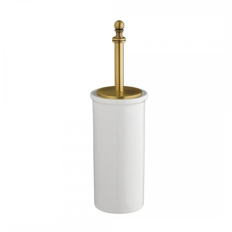 Allpe Perla Szczotka WC stojąca ceramiczna bronzo PE120BR