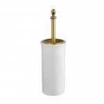 Allpe Perla Szczotka WC stojąca ceramiczna bronzo PE120BR