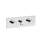 Alpi Ginger Bateria prysznicowa termostatyczna podtynkowa 3-drożna Chrom GN 99L169CR