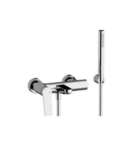 Alpi Ginger Bateria wannowo-prysznicowa natynkowa z zestawem prysznicowym Chrom GN 99801CR