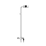 Alpi Ginger Zestaw prysznicowy z deszczownicą Ø 190 mm na kolumnie Chrom GN 99RM2251CR
