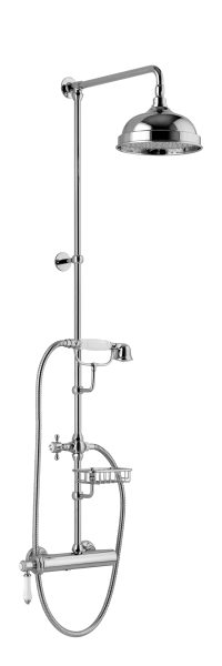 Alpi London Zestaw prysznicowy chrom LO41RM2251CR
