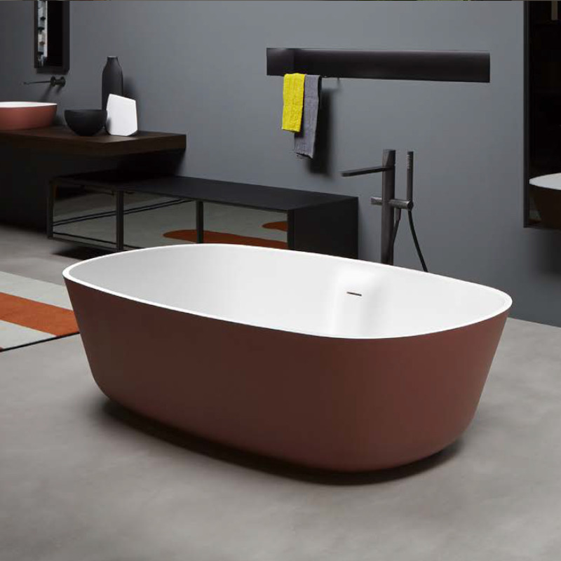 Antonio Lupi Baìa Wanna wolnostojąca 185x90 cm Melograno BAìAMELOGRANO