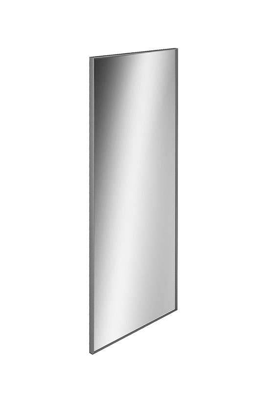 Antonio Lupi Bespoke Lustro ścienne z białym oświetleniem led 54x210 cm tytan BSK210W54