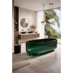 Antonio Lupi Borghi Wanna wolnostojąca 180x75 cm kolor Bottiglia BORGHI180BOTTIGLIA