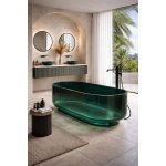 Antonio Lupi Borghi Wanna wolnostojąca 180x75 cm kolor Bottiglia BORGHI180BOTTIGLIA