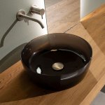     Antonio Lupi Catino Umywalka Stawiana na blat ∅ 50 cm Fume CATINO43CFUME