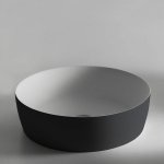     Antonio Lupi Catino Umywalka stawiana na blat ∅50 cm Nero CATINONERO