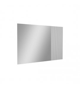 Antonio Lupi Distinto Lustro ścienne z wstawką szklaną, białe oświetlenie led 117x75 cm DISTINTO175W
