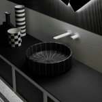 Antonio Lupi Fonte Umywalka stawiana na blat Ø 45 cm Marmo Carrara FONTE