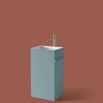     Antonio Lupi Fusto Umywalka wolnostojąca 45x35 cm Ossido FUSTOOSSIDO