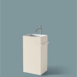     Antonio Lupi Fusto Umywalka wolnostojąca 45x35 cm Meringa FUSTOMERINGA