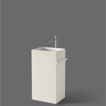     Antonio Lupi Fusto Umywalka wolnostojąca 45x35 cm Ovatta FUSTOOVATTA