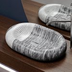 Antonio Lupi Gessati Umywalka stawiana na blat 45x60 cm Marmo Carrara GESSATI60