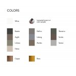 Antonio Lupi GestoMood Umywalka ścienna/stawiana na blacie 50x126 cm Biały GESTOMOOD126