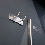 Antonio Lupi Haczyk Łazienkowy Podwójny Stal Nierdzewna TAPE107