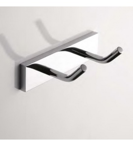 Antonio Lupi Haczyk Podwójny Łazienkowy Stal Nierdzewna PLAY107