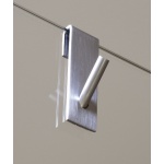 Antonio Lupi Haczyk pojedynczy Stal Nierdzewna BILLO