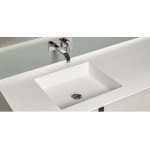 Antonio Lupi Nido Umywalka zintegrowana z blatem 54x120 cm biały BCS54/NIDO54