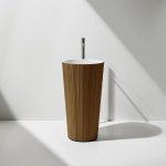    Antonio Lupi Plisse Umywalka wolnostojąca Ø 47 cm Corten PLISSECORTEN