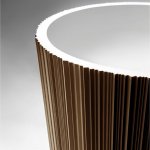    Antonio Lupi Plisse Umywalka wolnostojąca Ø 47 cm Corten PLISSECORTEN