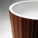    Antonio Lupi Plisse Umywalka wolnostojąca Ø 47 cm Copper PLISSECOPPER