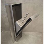   Antonio Lupi Pojemnik na papier toaletowy podtynkowy stainless steel SESAMO6 W MAGAZYNIE!!