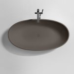     Antonio Lupi Reflex Wanna wolnostojąca 167x86 cm Smoke REFLEXSMOKE