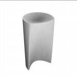 Antonio Lupi Rilievo Umywalka wolnostojąca 44x44 cm Pietra Luna RILIEVO