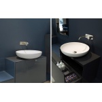 Antonio Lupi Verso Umywalka Stawiana na blat ∅50 cm biała VERSO