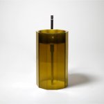     Antonio Lupi Vitreo Umywalka wolnostojąca 47,6x50 cm Ocra VITREOOCRA