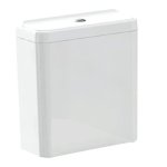 Aqualine Antik Spłuczka miski do kompaktu biały połysk AN410