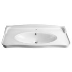 Aqualine Antik Umywalka 100x50 biały połysk AN100