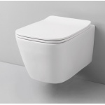 Artceram A16 Mini Miska WC wisząca biała 36x45 cm ASV00501;00