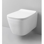 Artceram A16 Miska 52x36  deską wolnoopadającą białą ASV00301;00 + ASA00101;71