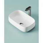 Artceram Cognac Umywalka stawiana na blat 56x41x15,5 cm Biała COL00901;00