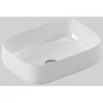 Artceram Cognac Umywalka stawiana na blat 56x41x15,5 cm Biała COL00901;00