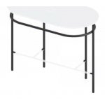 Artceram Flair Stelaż pod umywalkę czarny mat ACA068.17