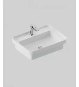 Artceram Fuori Scala Umywalka wpuszczana w blat 60x45 cm biała TFL03401;00