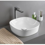 Artceram Ghost Umywalka stawiana na blat 42x42 cm Biała GHL00101;00