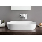 Artceram Ghost Umywalka stawiana na blat 65x42 cm Biała GHL00201;00