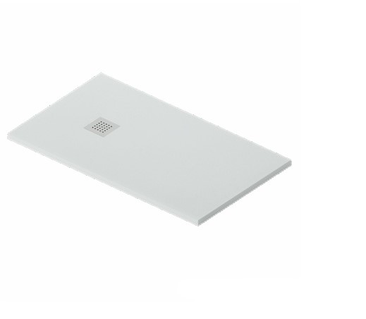 Artceram Lapis Brodzik prostokątny 70x120x3 cm biały mat PDR02505;00