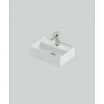 Artceram Scalino Umywalka wisząca/stawiana na blat 38x27 cm Biała SCL00501;00