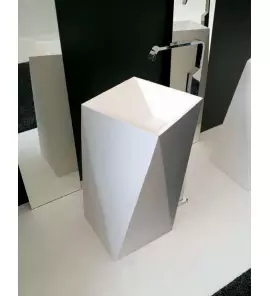 Artceram Sharp Umywalka Wolnostojąca 50x50cm Biała OSL00801;00