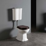 Axa Contea Zbiornik dolnopółkowy z mechanizmem i rurą Biały połysk 0605201+BA011